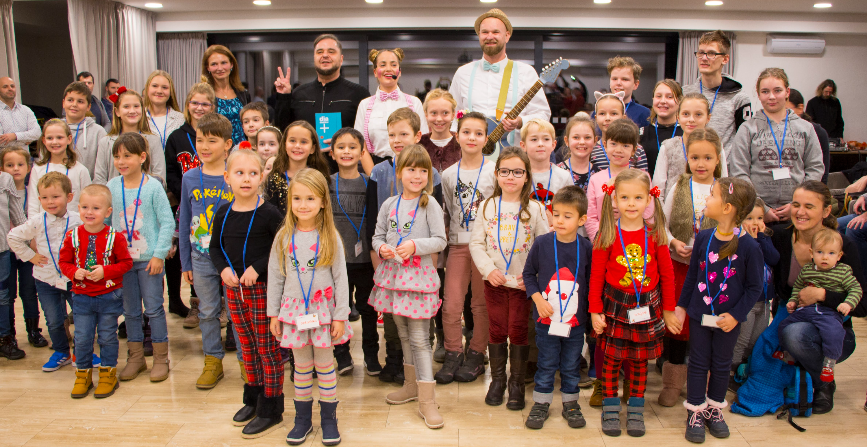 Deti a rodiny na stretnutí občianskeho združenia KlauDIA